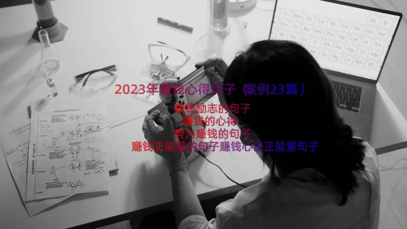 2023年赚钱心得句子（案例23篇）