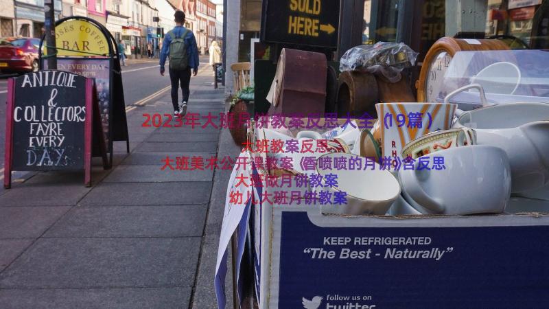 2023年大班月饼教案反思大全（19篇）