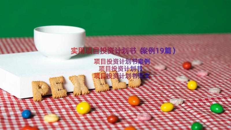 实用项目投资计划书（案例19篇）