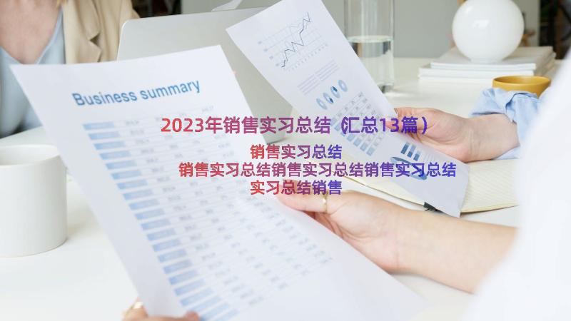 2023年销售实习总结（汇总13篇）