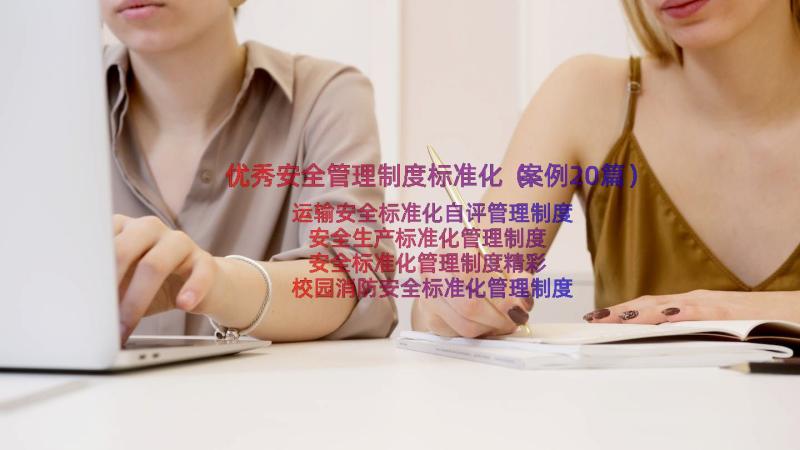 优秀安全管理制度标准化（案例20篇）