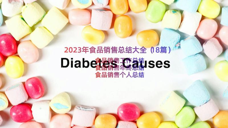 2023年食品销售总结大全（18篇）