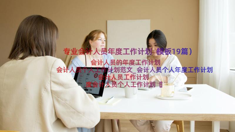 专业会计人员年度工作计划（模板19篇）