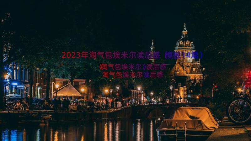 2023年淘气包埃米尔读后感（模板14篇）