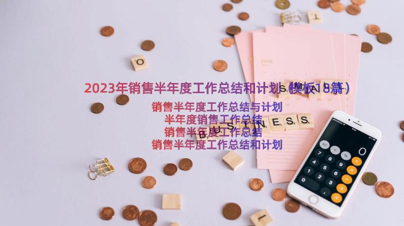 2023年销售半年度工作总结和计划（模板18篇）