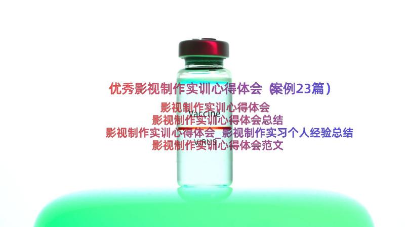 优秀影视制作实训心得体会（案例23篇）