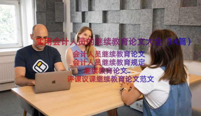 实用会计人员的继续教育论文大全（14篇）