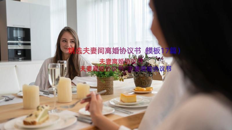 精选夫妻间离婚协议书（模板17篇）