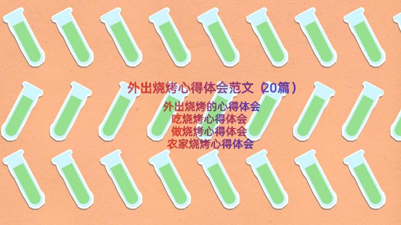 外出烧烤心得体会范文（20篇）