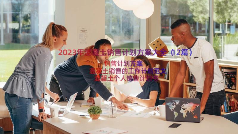 2023年混凝土销售计划方案大全（12篇）