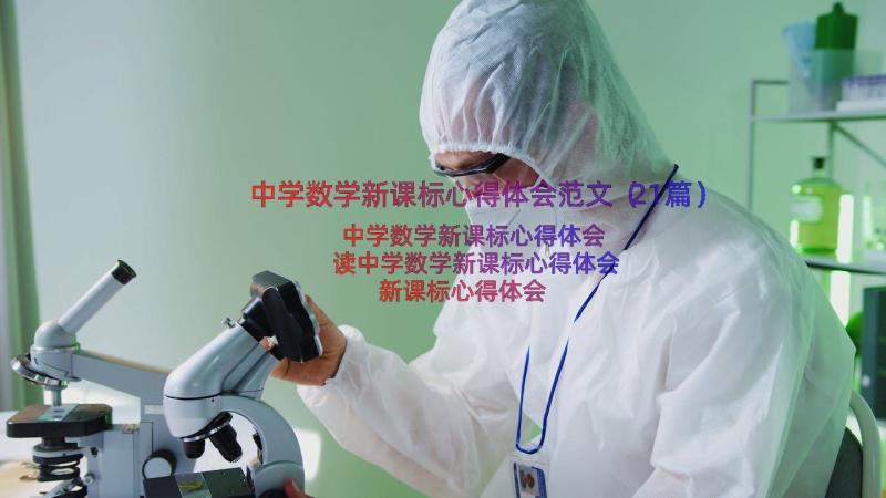 中学数学新课标心得体会范文（21篇）