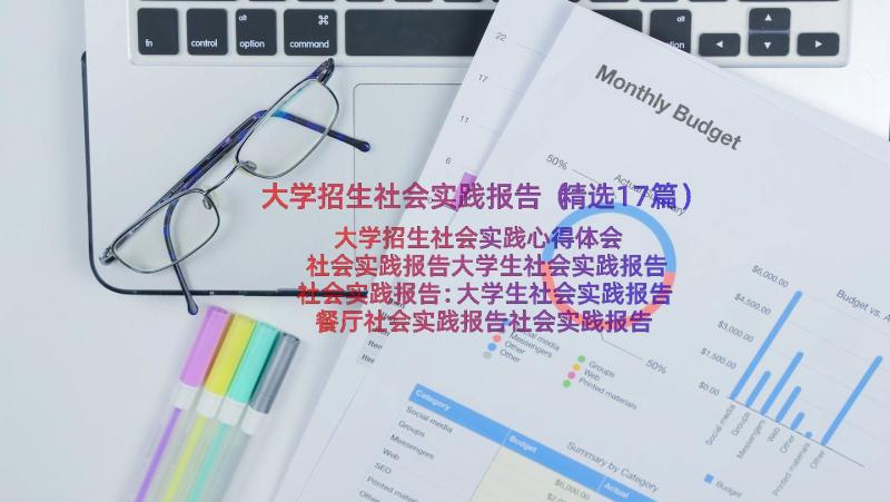 大学招生社会实践报告（精选17篇）