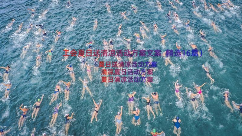 工会夏日送清凉活动方案文案（精选16篇）