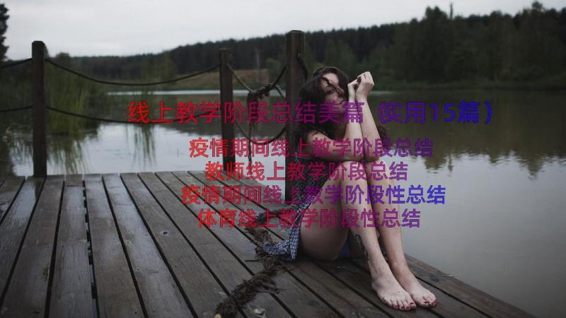 线上教学阶段总结美篇（实用15篇）