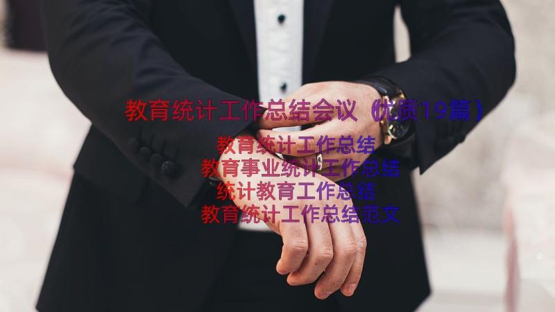 教育统计工作总结会议（优质19篇）