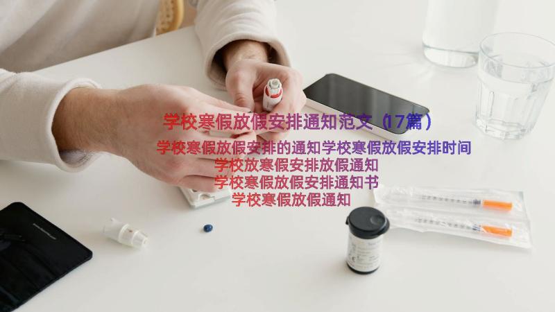 学校寒假放假安排通知范文（17篇）