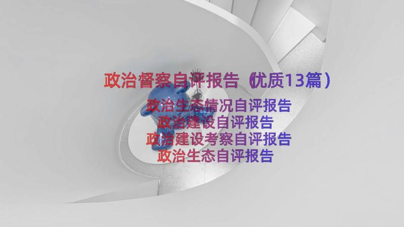 政治督察自评报告（优质13篇）