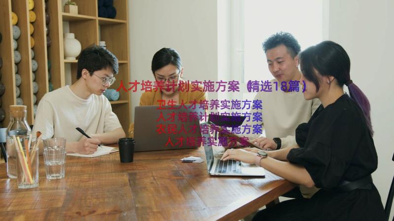 人才培养计划实施方案（精选18篇）