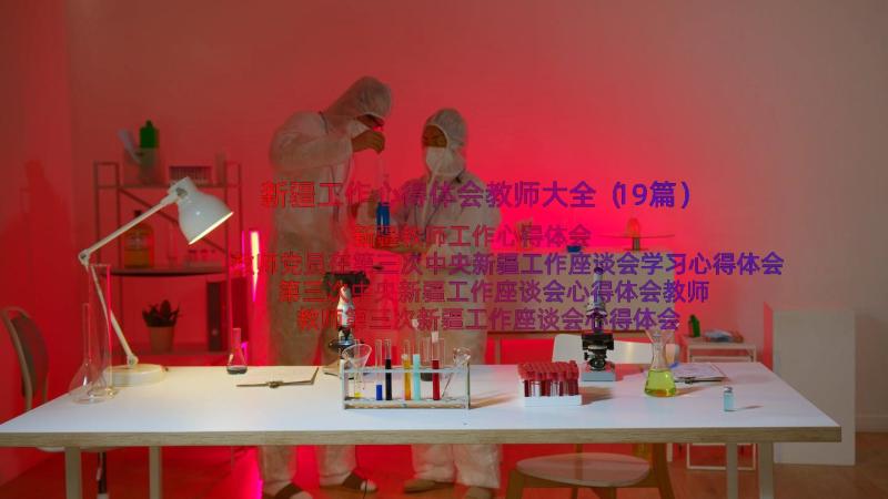 新疆工作心得体会教师大全（19篇）