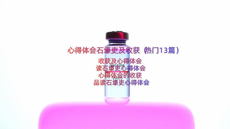 心得体会石壕吏及收获（热门13篇）