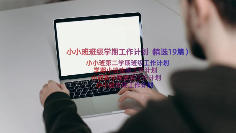 小小班班级学期工作计划（精选19篇）