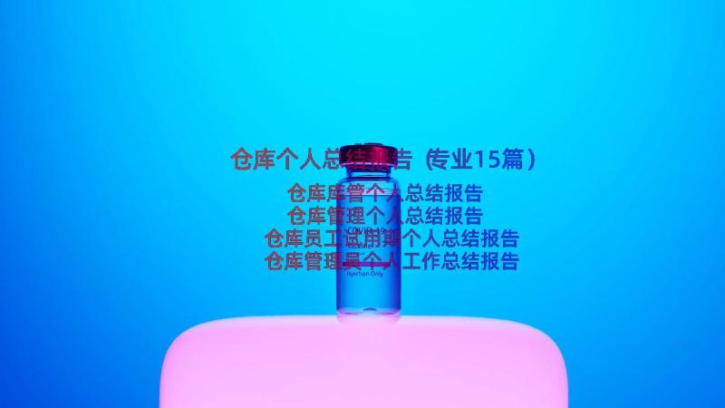 仓库个人总结报告（专业15篇）