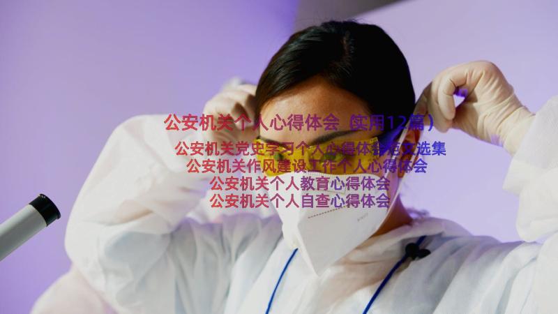 公安机关个人心得体会（实用12篇）