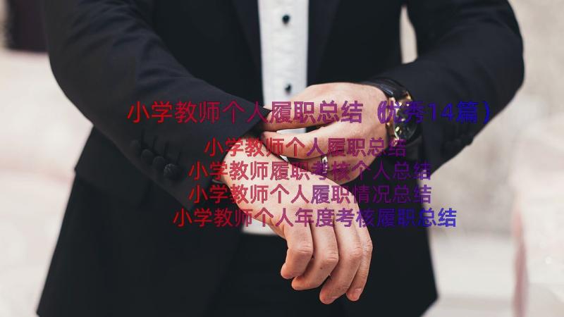 小学教师个人履职总结（优秀14篇）