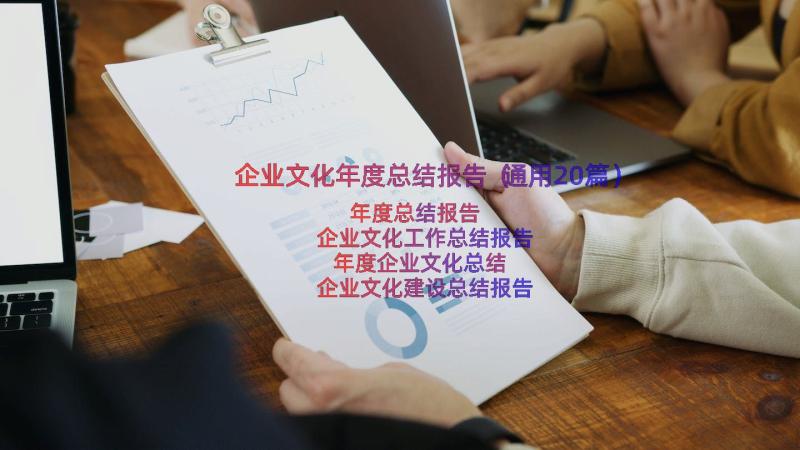 企业文化年度总结报告（通用20篇）