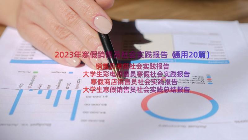 2023年寒假销售员社会实践报告（通用20篇）