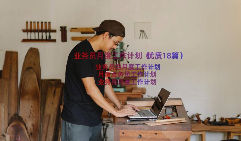 业务员月度工作计划（优质18篇）