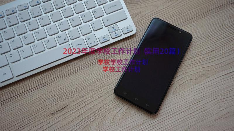 2023年度学校工作计划（实用20篇）