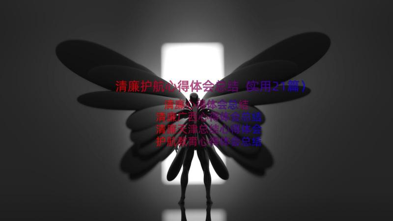 清廉护航心得体会总结（实用21篇）