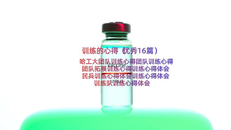 训练的心得（优秀16篇）