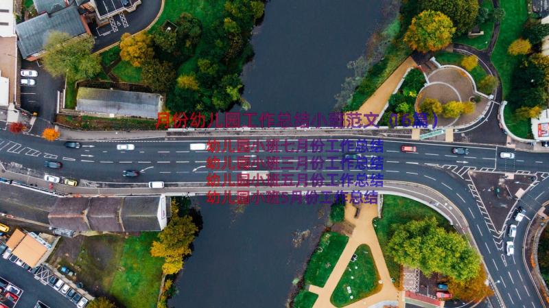 月份幼儿园工作总结小班范文（16篇）