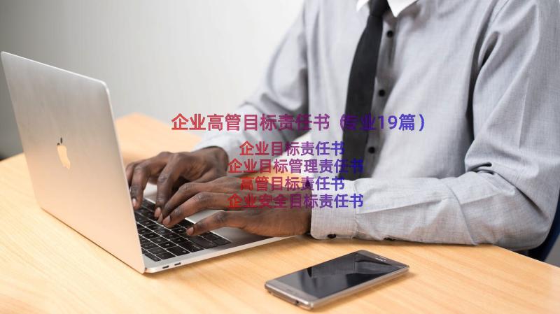 企业高管目标责任书（专业19篇）