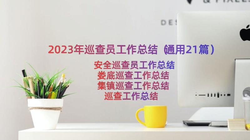 2023年巡查员工作总结（通用21篇）