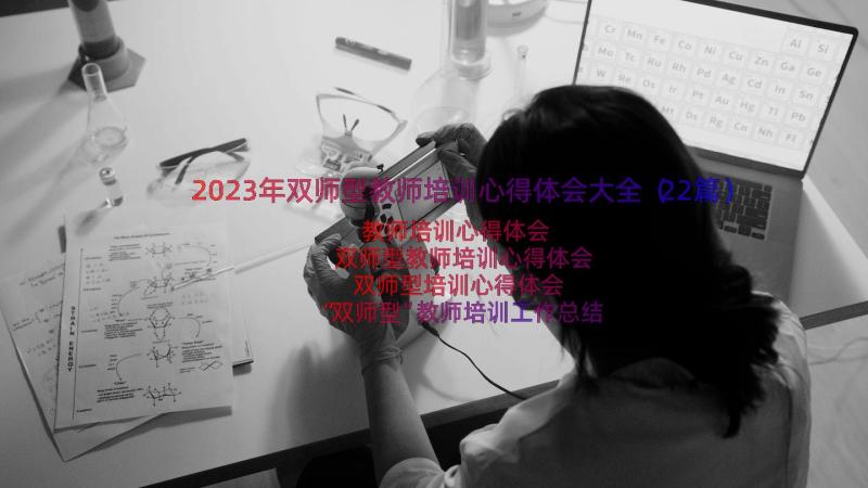 2023年双师型教师培训心得体会大全（22篇）