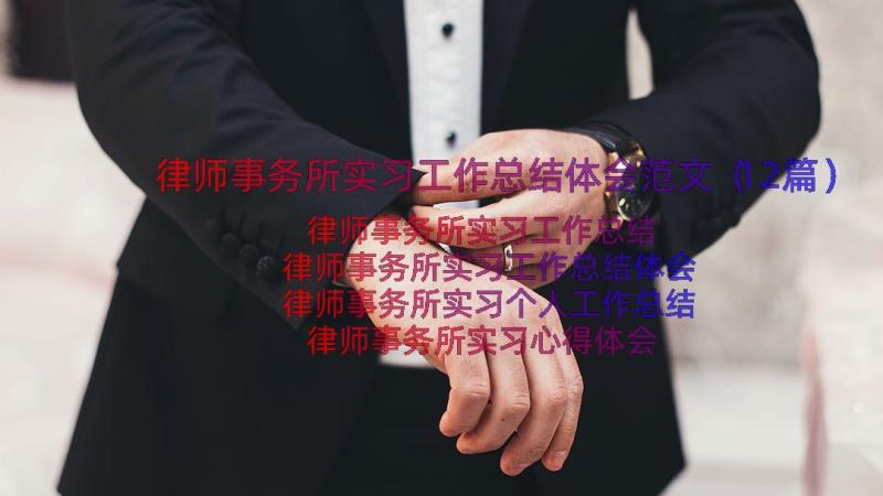 律师事务所实习工作总结体会范文（12篇）