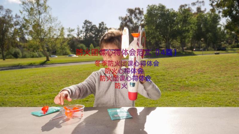 防火团课心得体会范文（14篇）