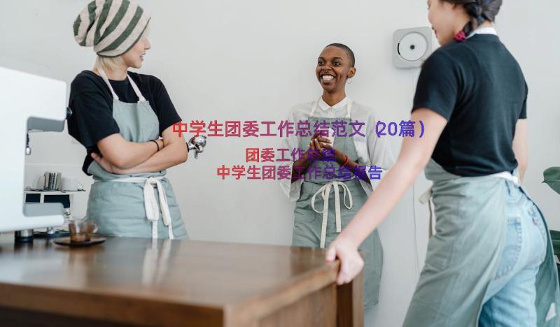 中学生团委工作总结范文（20篇）