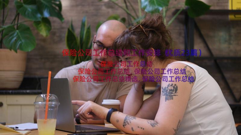 保险公司工作总结和工作安排（优质23篇）