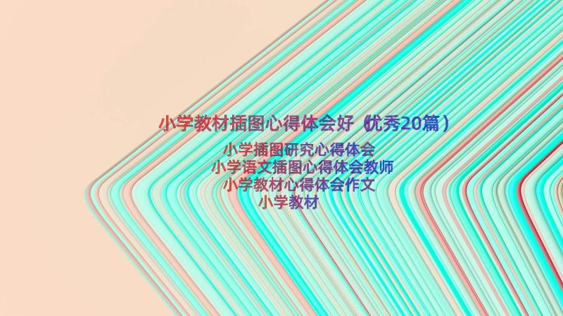 小学教材插图心得体会好（优秀20篇）