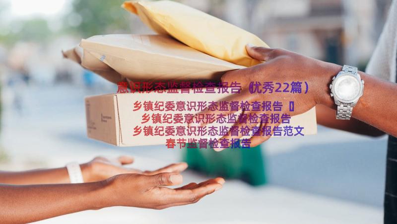 意识形态监督检查报告（优秀22篇）