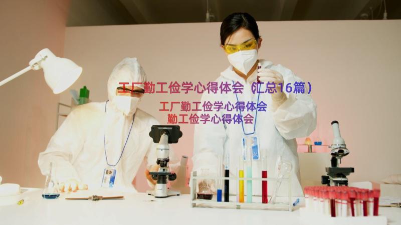 工厂勤工俭学心得体会（汇总16篇）