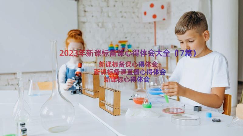 2023年新课标备课心得体会大全（17篇）