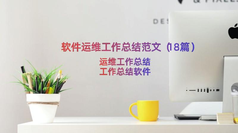 软件运维工作总结范文（18篇）