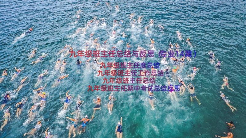 九年级班主任总结与反思（专业14篇）