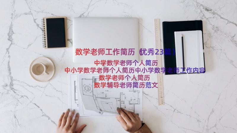 数学老师工作简历（优秀23篇）