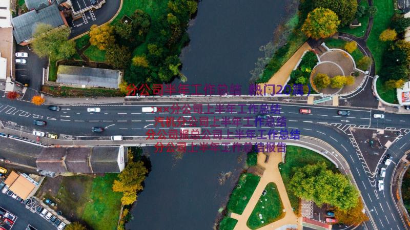 分公司半年工作总结（热门20篇）